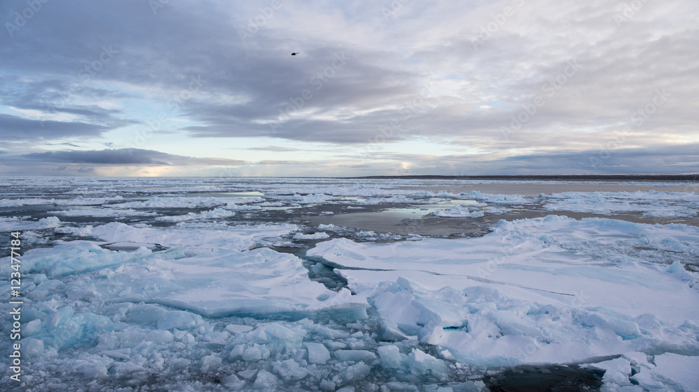 Icebreaker in the ice Icebreaker in the ice