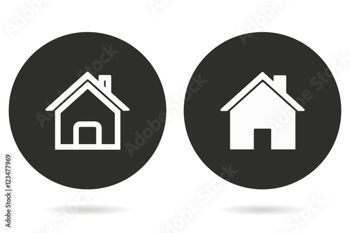 Home - vector icon.