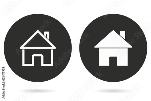Home - vector icon.