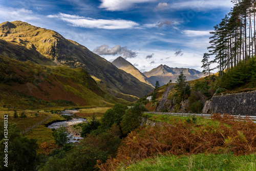 Glen Shiel and the Five Sisters of Kintail