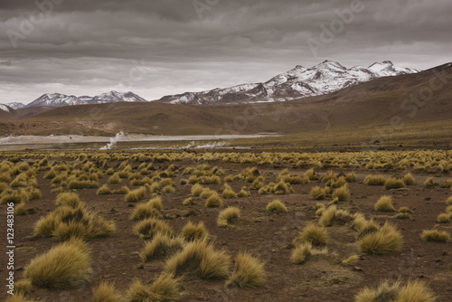 Mountain range, Chile, South America 