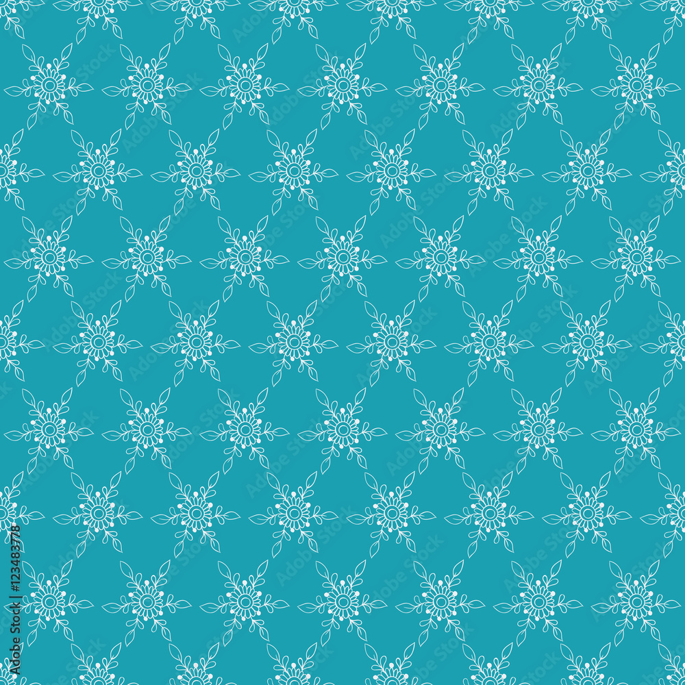 Snowflake seamless pattern Snowflake seamless pattern