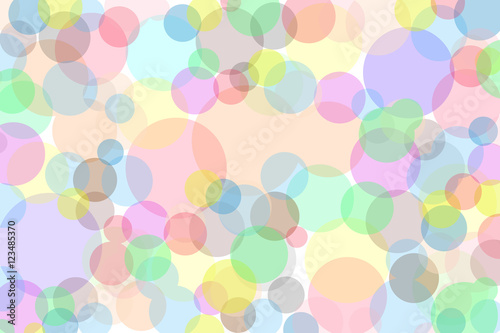 texture from multicolored circles