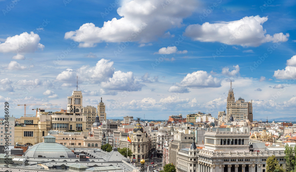 Obraz premium Plaza de Cibeles in Madrid