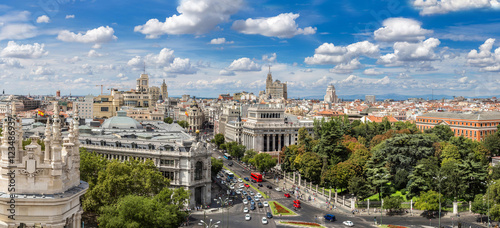 Plaza de Cibeles in Madrid photo