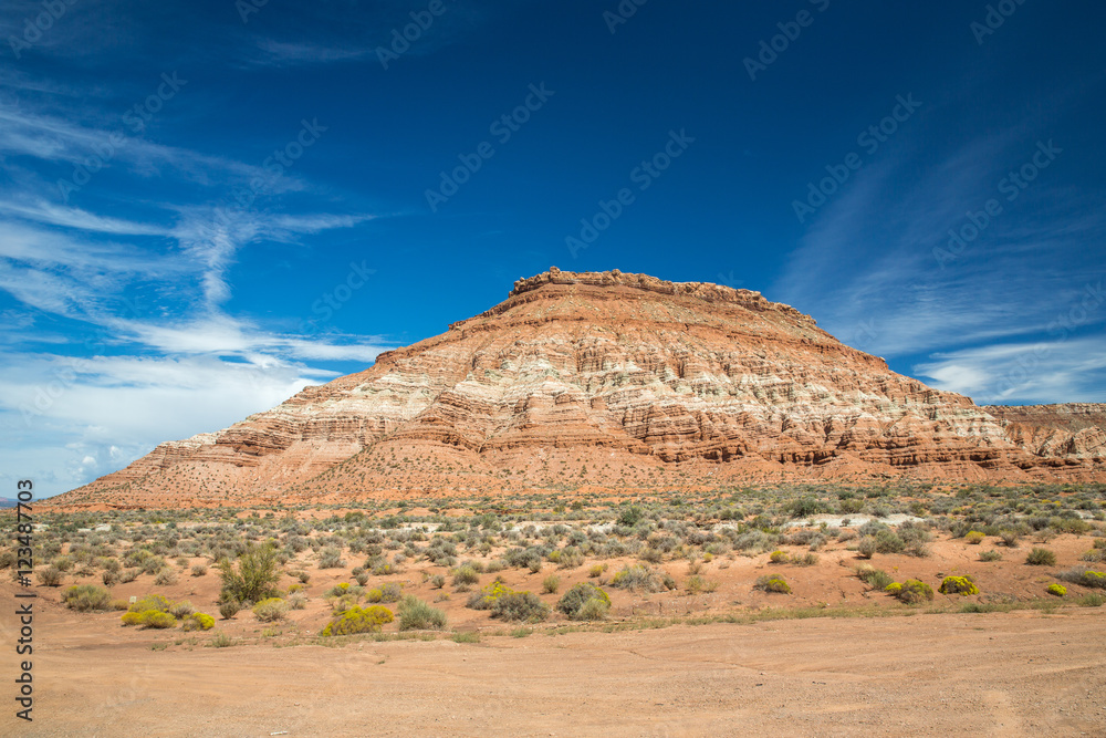 Desert landscape in Utah, USA. Desert landscape in Utah, USA.