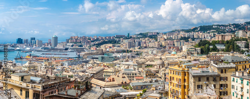 Port of Genoa in Italy