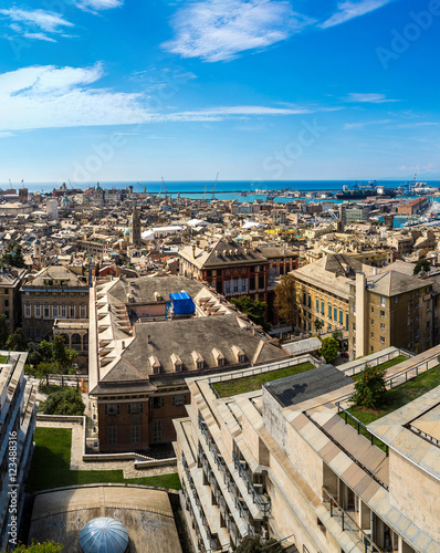 Port of Genoa in Italy © Sergii Figurnyi