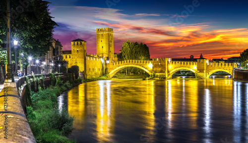 Castle Vecchio in Verona, Italy