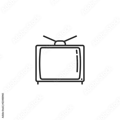 TV Icon, Vector