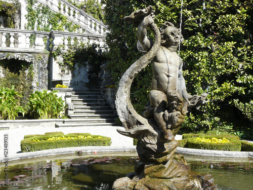 Villa Carlotta at Canedabbia on the Lake Como photo