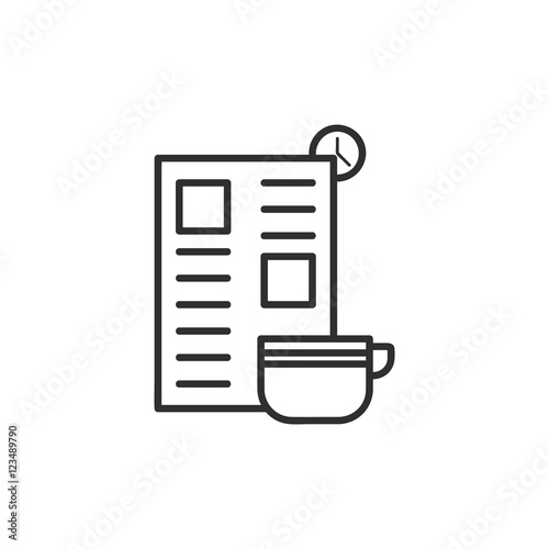 Breakfast Icon, Vector © iconcorner