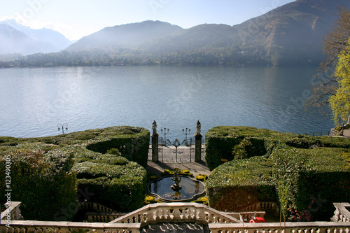 Villa Carlotta at Canedabbia on the Lake Como photo