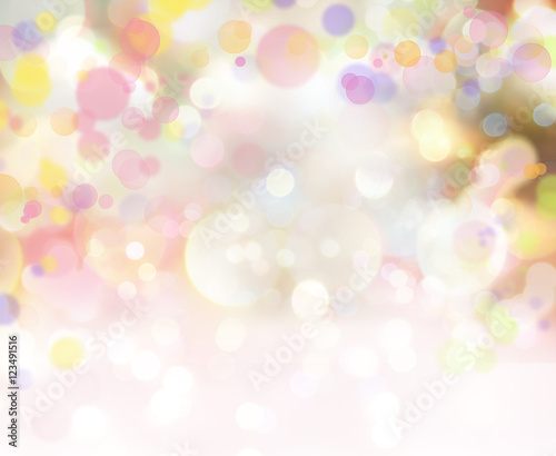 Abstract colourful circles background