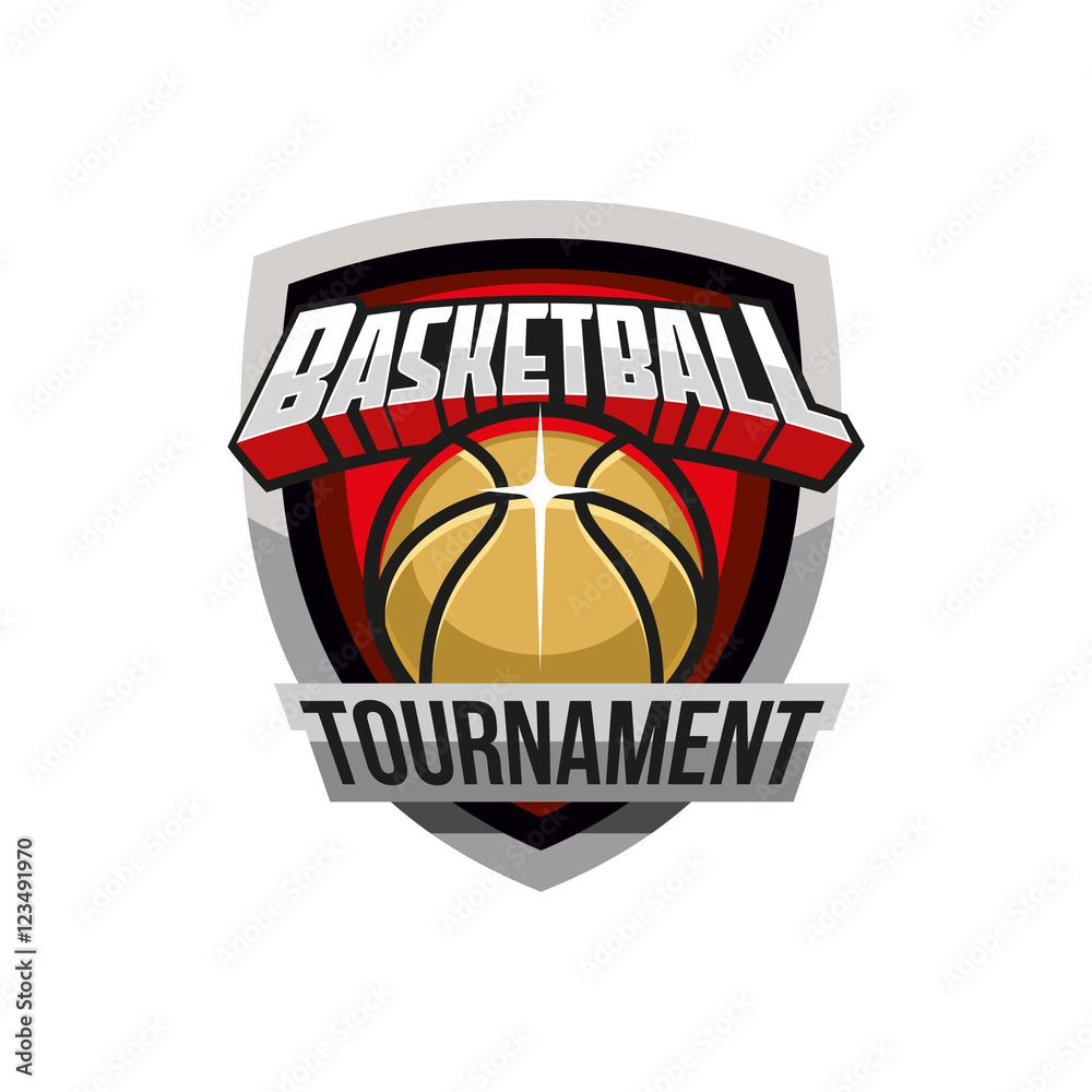 basketball tournament emblem