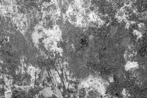 Rusty metal texture or rusty metal background. Grunge retro vintage of rusty metal plate for design with copy space for text or image. Black and white.