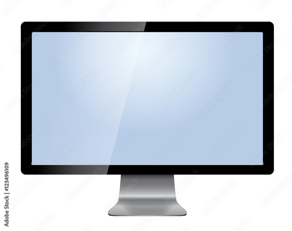 Fototapeta premium Monitor tv lcd/led