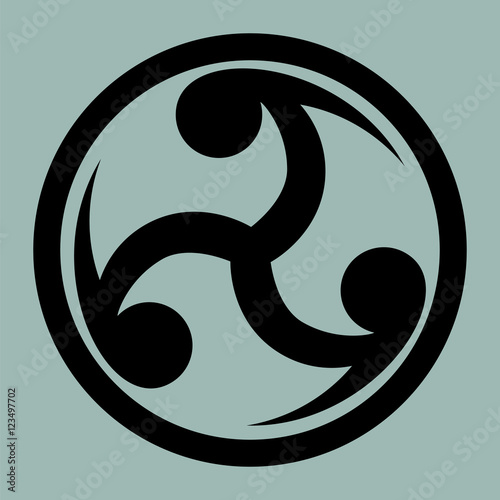 Mitsu Tomoe - Japanese Triad symbol