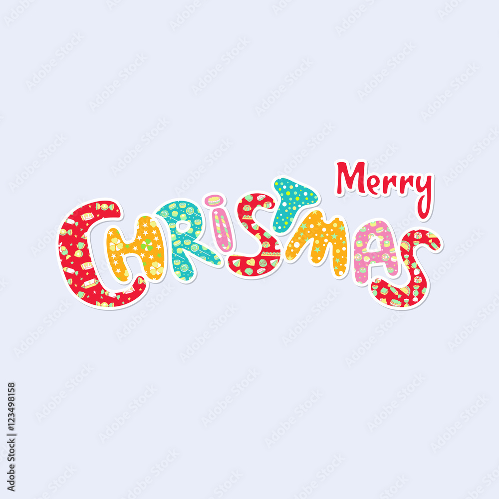 Merry Christmas text Merry Christmas text
