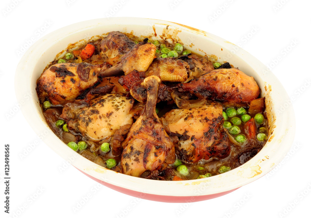 Chicken Casserole In Oven Dish