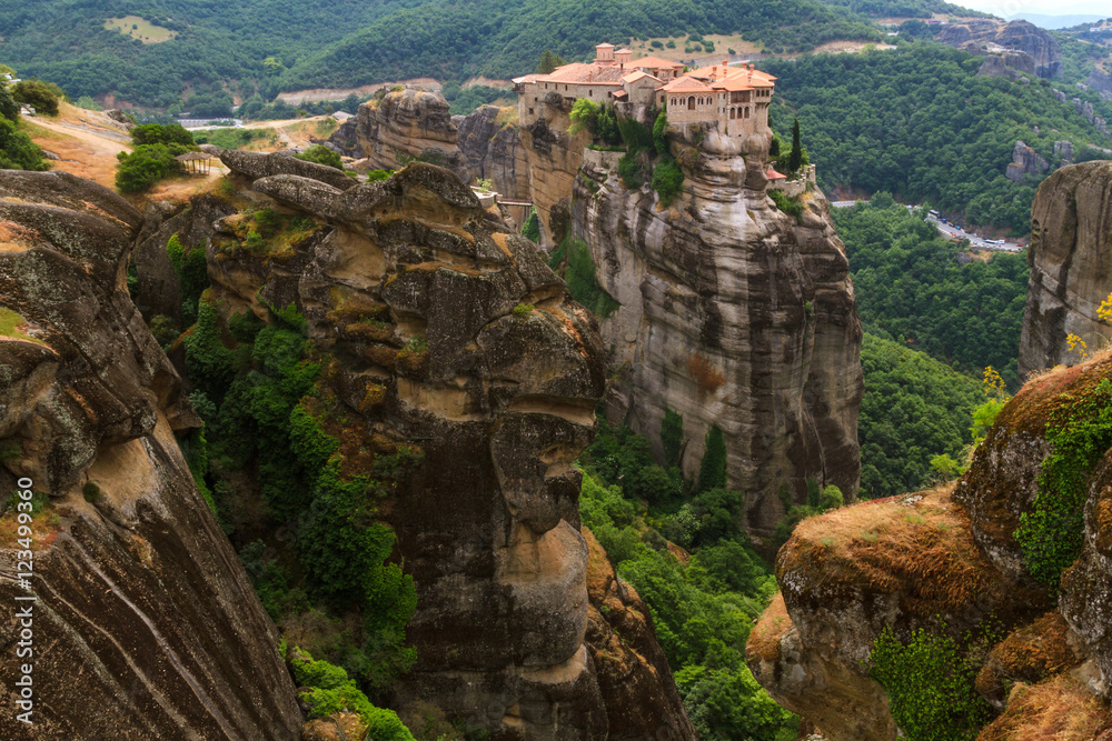 Die Metéora-Klöster, Griechenland.