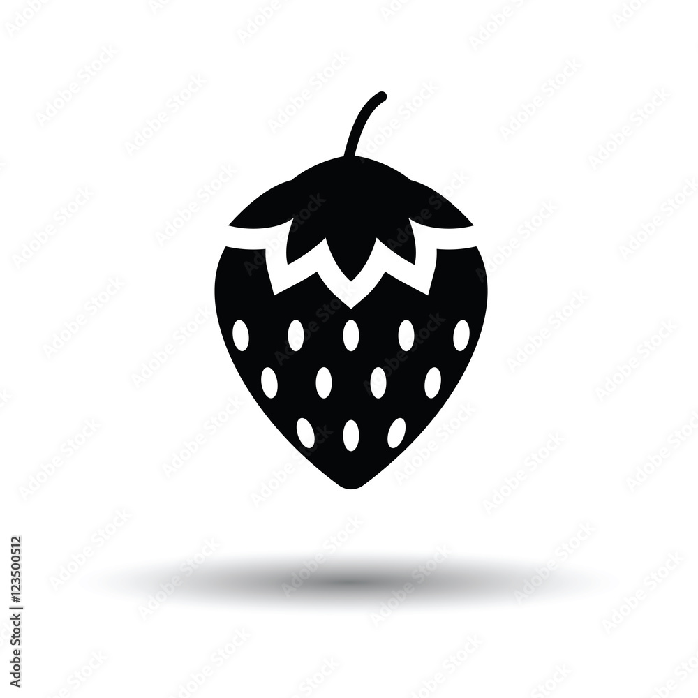 Fototapeta premium Strawberry icon