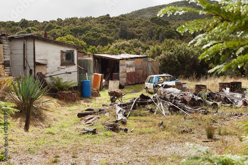 Photography Rundown and ramshackle home