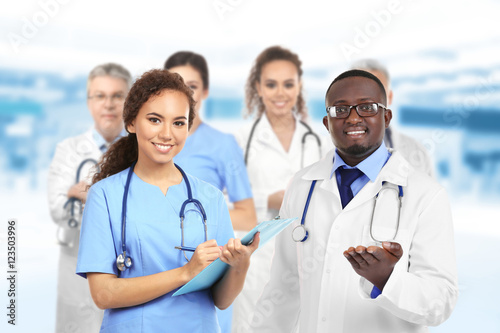 Young doctors and medical t...