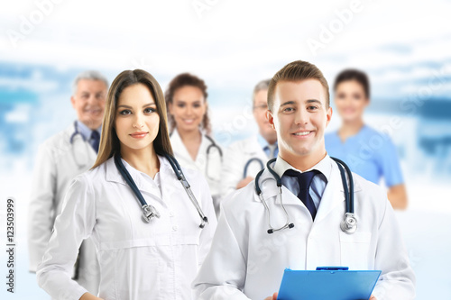 Young doctors and medical t...