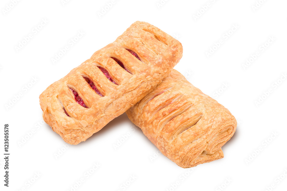 Puff buns isolated on white background
Puff buns isolated on white background