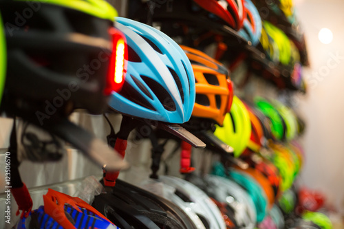 Bicycle helmet protection photo