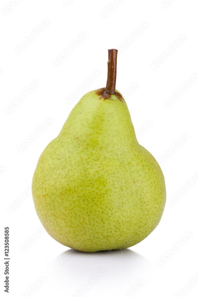 pears isolated on white background