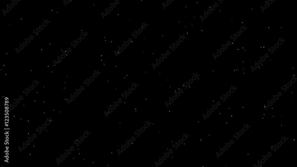 snow particles overlay loop