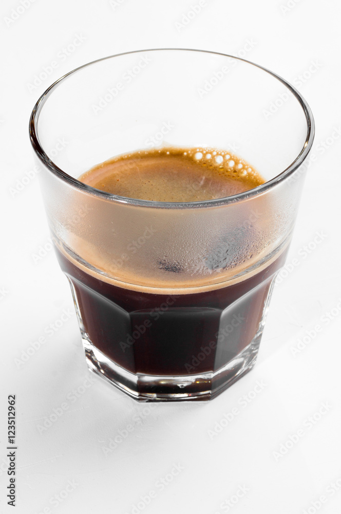 .espresso on a white background .espresso on a white background