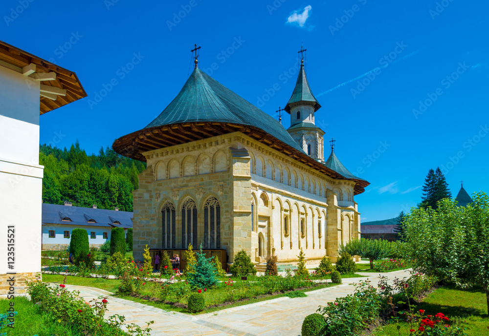 Putna monastery, christian orthodox church, Moldavia, Bucovina, Romania