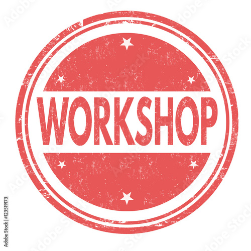 Workshop sign or stamp