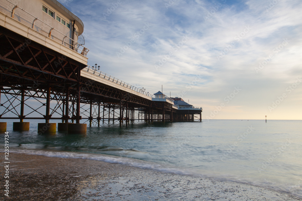 Cromer beach and Pier in Norfolk Cromer beach and Pier in Norfolk