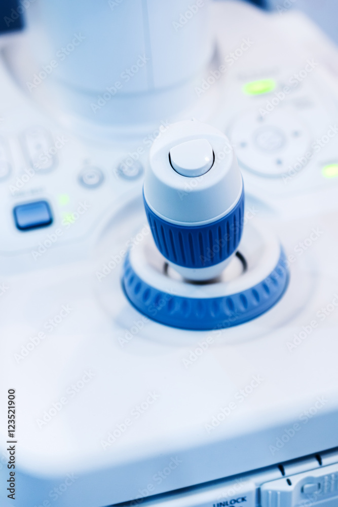 Joystick medical research unit.