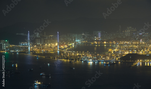 Stonecutters Bridge in Hong Kong