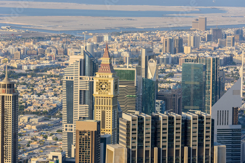 City Skyline of Dubai, United Arab Emirates