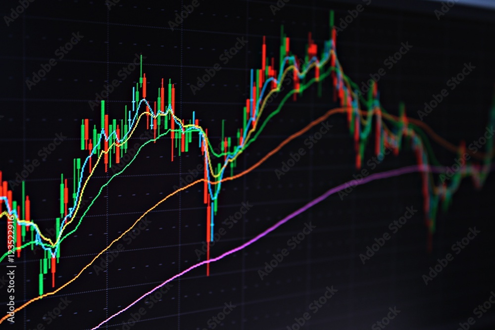 Business or finance background : Display of stock market, stock exchange data or graph on monitor, stock market, stock exchange chart or graph
Business or finance background : Display of stock market, stock exchange data or graph on monitor, stock market, stock exchange chart or graph