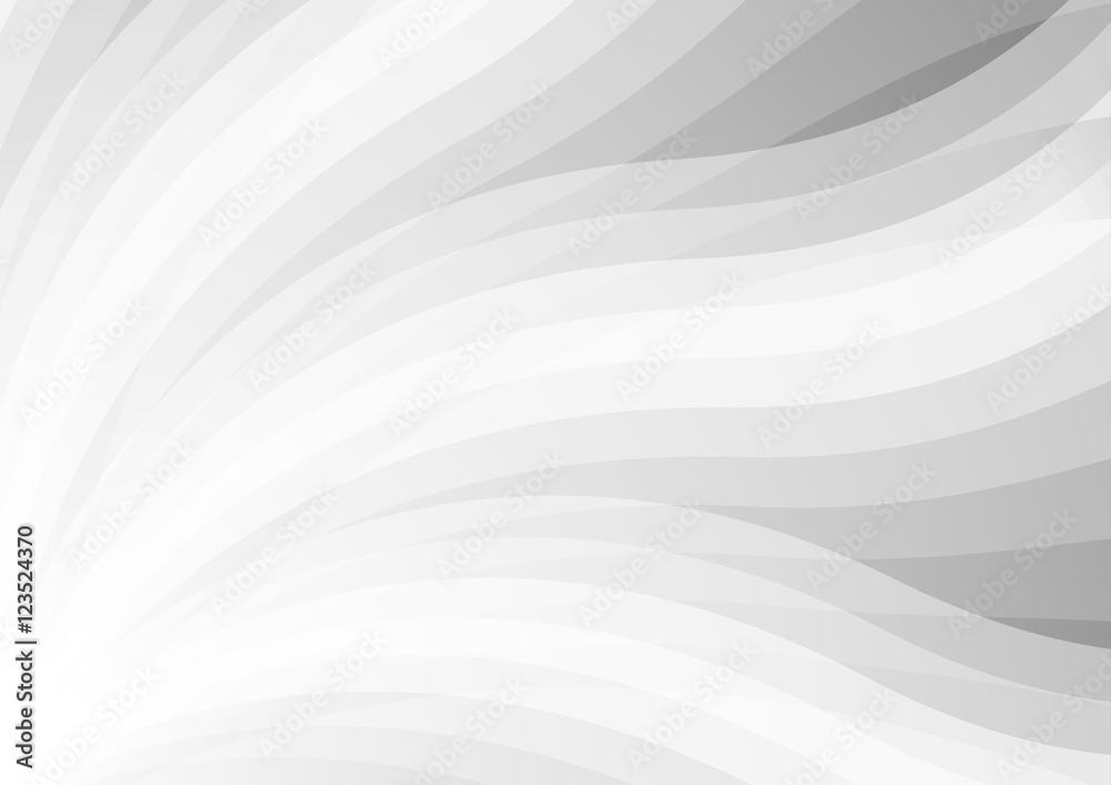 Abstract light grey wavy pattern background Abstract light grey wavy pattern background