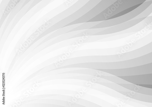 Abstract light grey wavy pattern background