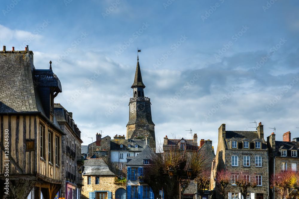 Dinan, Center Town, Brittany, France