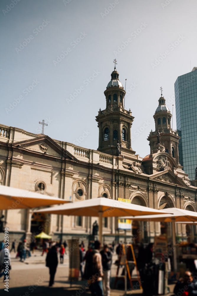 Santiago de Chile. Plaza de las Armas