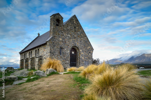 Church of the Good Shepherd built since 1935, Lake Tekapo, New Z