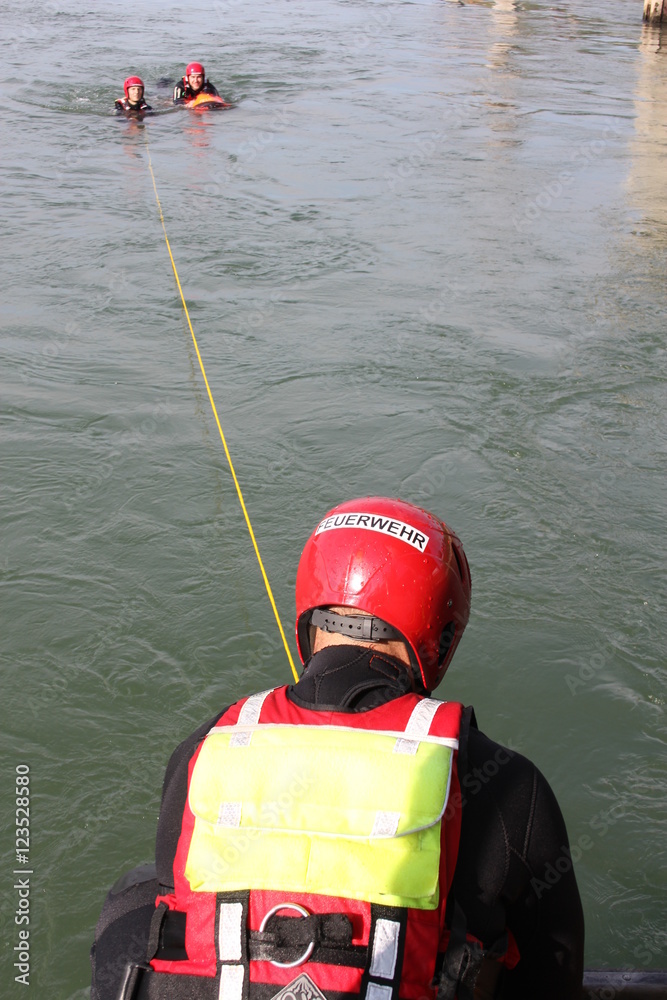 Fototapeta premium Strömungsretter