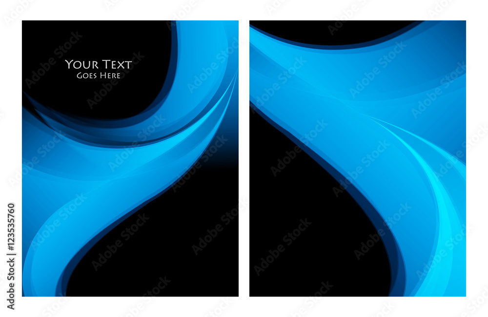 Fototapeta premium Vector brochure template