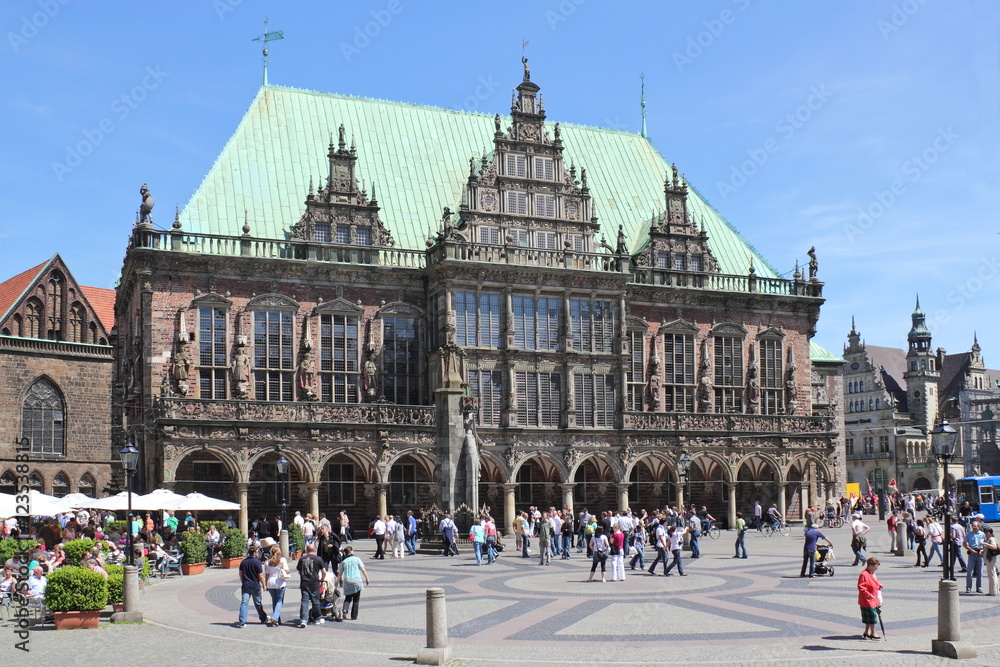 Obraz premium Rathaus Bremen