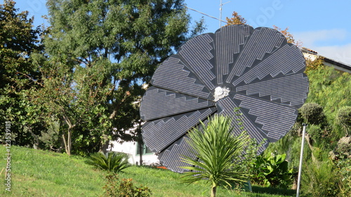 rotating solar panel